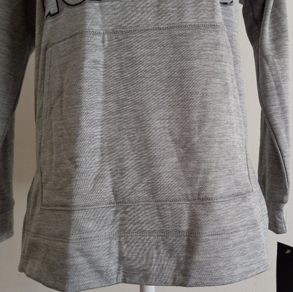 Hooded Sweater Adidas gray color Size LG 14 $22 - Picture 3 of 14
